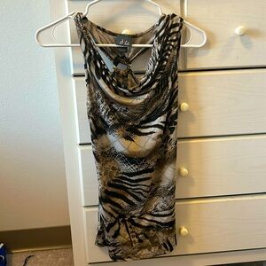 Animal Print Top